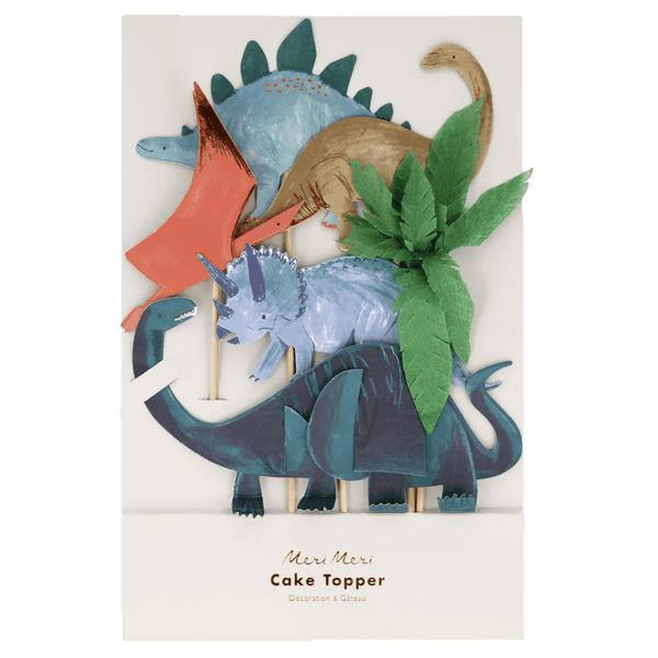 Meri Meri Dinosaurier Kingdom Cake Toppers | Partydeko | Beluga Kids