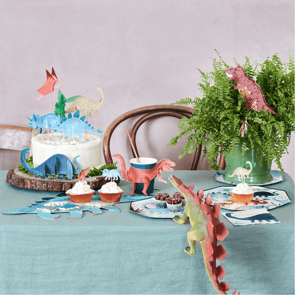 Meri Meri Dinosaurier Kingdom Cake Toppers | Partydeko | Beluga Kids