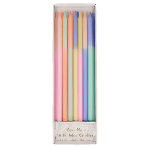 Meri Meri Multi Colour Block Kerzen | Partydeko | Beluga Kids