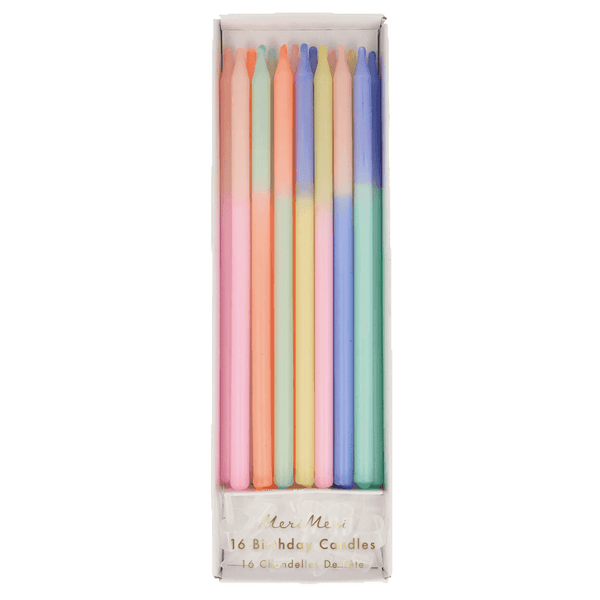 Meri Meri Multi Colour Block Kerzen | Partydeko | Beluga Kids