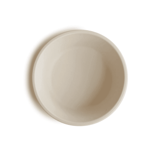 Mushie Schüssel Ivory, 11,5 cm, aus lebensmittelechtem Silikon