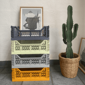 Aykasa Midi-Boxen im Farbmix, je 40 x 30 x 14,5 cm