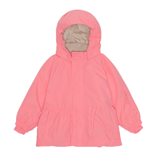 Mismou Ruffle Winter Jacket Strawberry Pink