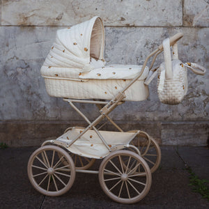 Konges Sløjd Pram Lemon mit EVA-Rädern und Metallrahmen