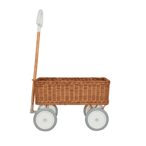 Wonder Wagon Natural mit Spielzeug beladen