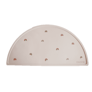 Set de table en silicone arc-en-ciel