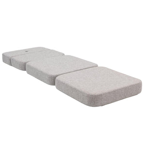 byKlipKlap 3 Fold Sofa Single Sand – Kaltschaumkern mit 35 kg Raumgewicht