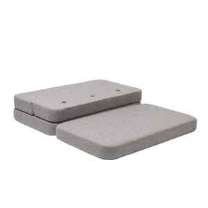 byKlipKlap Spielsofa Multi Grey in Grautönen zum Sitzen, Spielen und Schlafen